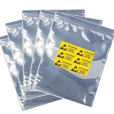 108984 KUKUBAGS 27.9 x 38.1cm(11 15인치) 정전기 방지 가방 29개 라벨 전자제품용 가방 대부분의 컴퓨터 액세서리를 위한 대형 재밀봉 가능한 백