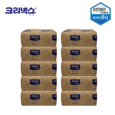 크리넥스 47227 드라이셀 천연펄프 핸드타올 F250, 10개, 250매