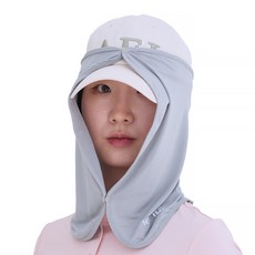 카투스 NEW 얼굴 햇빛가리개 얼굴가리개 자외선차단, 1개, 그레이