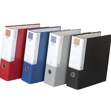 B849A-7 합지 3공 D링 바인더 D75mm A4 합지바인더 OC_02065TS, 회색