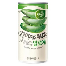 자연은 알로에 주스 캔, 180ml, 60개