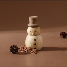 mamabao 雪人擴香木，無火香氛擺飾, 1個, 擴香木-雪人公仔