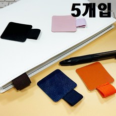 팡스몰 애플펜슬 홀더 다이어리 펜홀더 테블릿 부착 5개입, 블랙