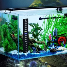 어항 온도계 스티커 온도변화스티커 수조온도계