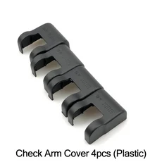 VW 골프 6 Passat B7 Jetta CC Polo Touran Tiguan Eos Sharan Scirocco 용 4PCS 자동차 후면 범퍼 디퓨저, 11 Check Arm Cover 4pcs