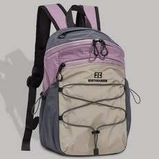 戶外輕量化戶外徒步登山包男女雙肩包旅行休閒小揹包運動風格紋