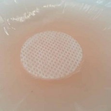 실리콘누드브라 여자니플패치 수영복실리콘패드 꼭지가리개 원형 실리콘 니플패치 1쌍, 1개