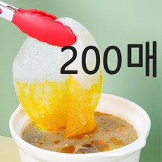 기름 흡수지 국물 기름 제거 기름제거시트 시트 유선지 종이 호일 튀김용 미세플라스틱 튀김 식품지 주방 음식 건강수레 50매/100매/200매, 1세트, 200개, 20cm