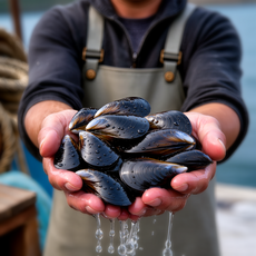 여수산 다듬이 홍합 신선손질 국물요리 찜탕 파스타 캠핑요리 가정용 수산물직송, 1개, 여수 홍합(다듬이) 5kg