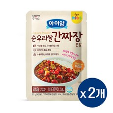 일동후디스 아이얌 순우리쌀 간짜장 파우더, 2개, 춘장, 80g