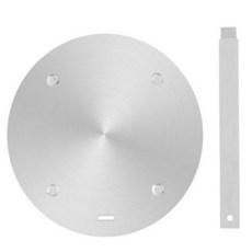 단비가 인덕션 열전도 플레이트 240mm 280mm 받침대, 280x3.4mm