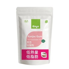 enya 恩亞 食用級蒟蒻粉 低熱量低脂肪 500公克, 1個, 500g