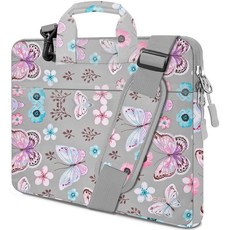 Hseok 노트북 숄더백 13 13.3 14인치 케이스 맥북 프로/네오 M5/M4/M3/M2/M1 맥 에어/프로/네오 13인치 및 대부분의 14 노트북과 호환 흘림 방지, 15-16 inch, 나비