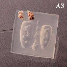 네일 템플릿 1pc 바다 쉘 불가사리 금붕어 잉어 물고기 3D 아크릴 금형 여름 해파리 DIY 실리콘 아트, 옵션04) A3, 1개