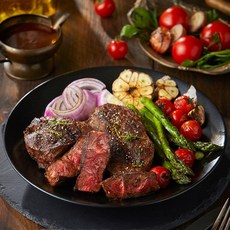 [깜짝특가]프레시지 블랙라벨 스테이크 냉장 밀키트 2인분 528g 1개, 1