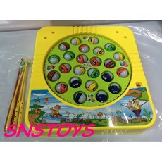 SNS 古早味 懷舊童玩 電動音樂釣魚組 內圓直徑 17.5公分, 1個