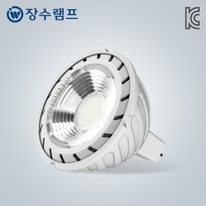 장수램프 LED 할로겐 전구 5W MR16, 주광색, 2개