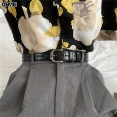 DFMEI 軍訓腰帶女內用夏季大學生神器專用用品青少年皮帶多功能收腰褲帶