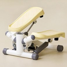 숀리 스텝퍼 천국의계단 계단오르기 운동기구 스텝밀 하체 걷기 실내 유산소 홈트 트위스트, 옐로우