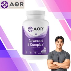 AOR B 콤플렉스 티아민 리보플라빈 B12 B6 판토텐산 엽산 90캡슐