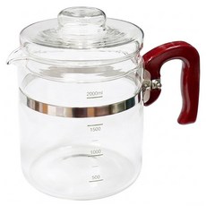 샤먼탑웰약탕기-내열직화유리약탕기 (HR2000N)2L, 1개, 2000ml