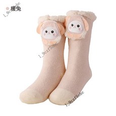 熱銷款 冬天防寒髮熱襪子電加熱腳套加厚冬天暖足暖腳神器冬季保暖暖腳寶宿捨, 暖兔粉紅（居家厚款）