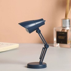 미니 롱소켓 건전지 스탠드 무드등, 블루, 1개