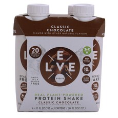 EVOLVE 巧克力蛋白奶昔, 4個, 330毫升