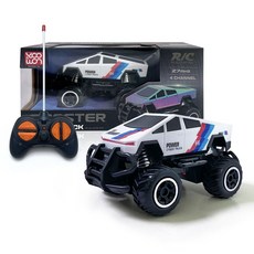 유앤원 몬스터 사이버트럭 RC 화이트, 1개
