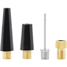 Quacc 4 PCS 볼 펌프 바늘 세트 인플레이팅 타이어 어댑터 자전거 액세서리 에어 노즐 부착물 스포츠 자전거용