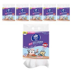 維達 掛式可水洗廚房紙巾XL碼180抽，加厚吸水，不易破損，廚房清潔必備, 6個, 180張