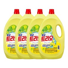 트리오 항균 주방세제, 4개, 3kg