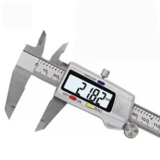 스테인리스 스틸 디지털 측정 인치 도구 캘리퍼스 150MM 버니어, No box, 1개