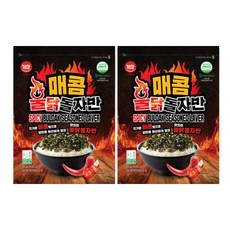 바다모아 김자반 매콤 불닭 돌자반, 2개, 50g