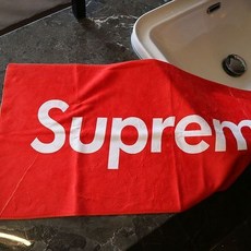 潮牌情侶款運動大浴巾：台灣出貨，吸水速乾健身瑜伽毛巾，家用洗臉擦澡長巾包巾, 紅大字浴巾140*70, 1個