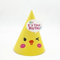 오렌지 마켓 SFr 삐약이 고깔모자 파티모자, 단품