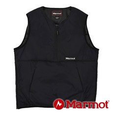 Marmot 中性輕量化纖保暖背心 UVT026 黑
