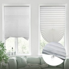 붙이는 블라인드 90x240cm 암막형 화이트 주방창블라인드 거실암막블라인드