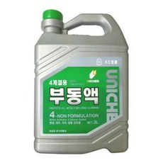 유니켐 사계절 부동액, 4개, 3L
