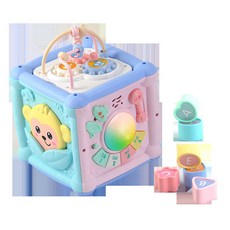 多功能智立方六面早教玩具, 612小號智立方六面鼓(不送電池), 1個