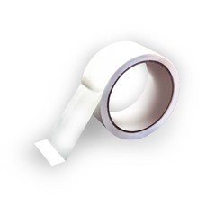 好包裝 台灣製 OPP膠帶 微透色 48mm, 白色, 9個