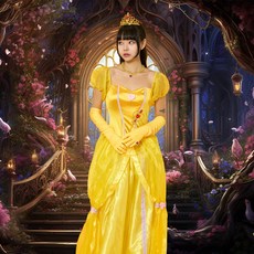 벨 드레스 공주 코스프레 반티세트 졸사컨셉 체육대회 할로윈 의상 코스튬