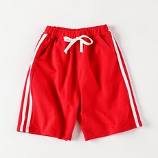男童女童純棉運動短褲 夏季薄款兒童休閒三分褲熱褲