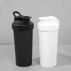 프리미엄 프로틴 쉐이크통 쉐이커 보틀 블랙+화이트 1000ml 2P 세트, 1세트, 1L