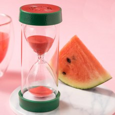 디유 과일 모래시계 타이머, 수박-10분