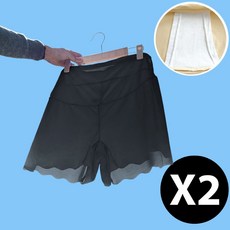 여름 임산부 트렁크 사각 팬티 속바지 2장 세트