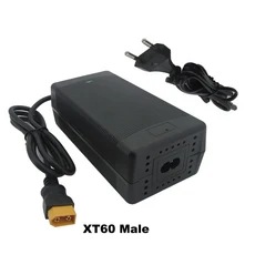 호환팬이있는 22.2V 21.6V 6S 리튬 이온 배터리 충전기 용 5A DC XT60 커넥터 US EU UK AU 플러그, [01] 미국, 01 XT60