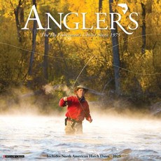 (영문도서)Angler's 2026 12 X 12 Wall Calendar Spiral, Willow Creek Press Calendars, English, 9781549249860