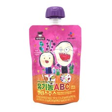 CJ 아이누리 유기농ABC밸런스주스 100ml 40개 2박스/, 80개