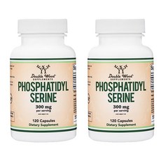 더블우드 포스파티딜세린 300mg 캡슐, 120정, 2개